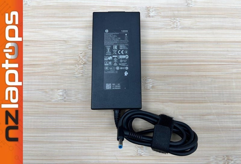 HP 120W Genuine Power Adapter 19.5V 6.15A Blue Tip Carousel 1