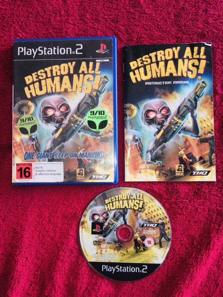 Destroy All Humans! - PS2 Game64025072189953110