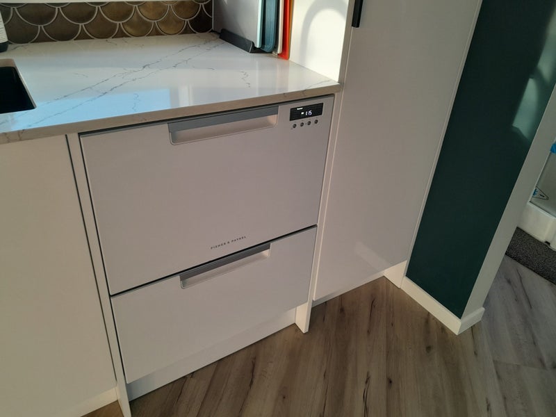 1 x Fisher & Paykel Double Dishdrawer / Dishwasher, DD60DCW9, Top condition.636169831658261117