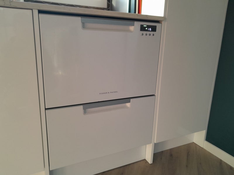 1 x Fisher & Paykel Double Dishdrawer / Dishwasher, DD60DCW9, Top condition.63616983165826111