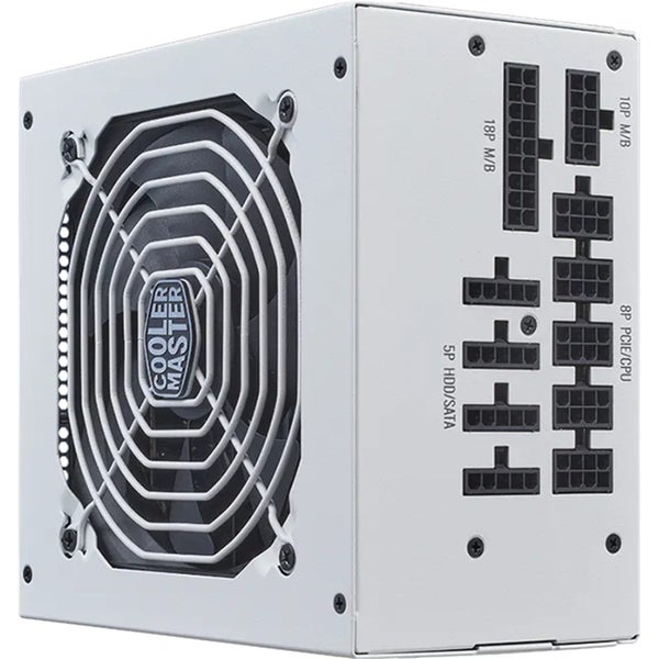 Cooler Master MWE Gold 850W V2 White ATX 3.1 Power Supply 80 Plus Gold - Fully Carousel 2