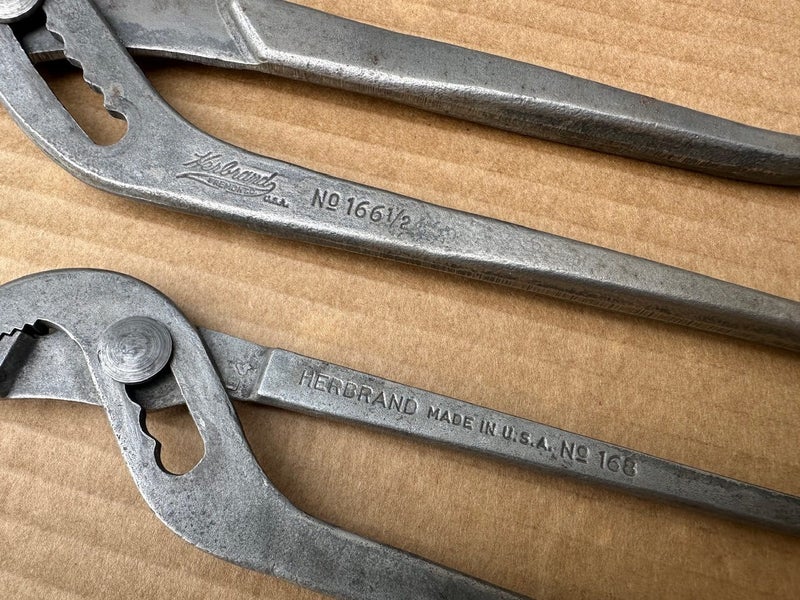 Herbrand Multi Grip Pliers Vintage Made in USA Carousel 2