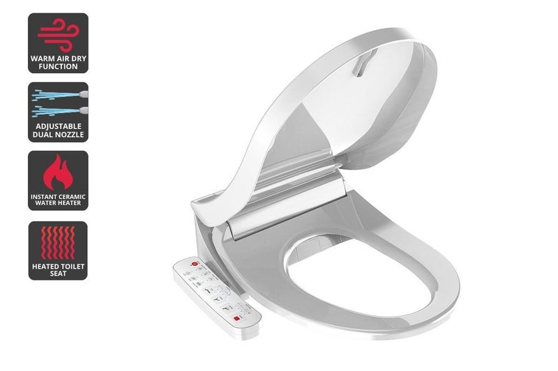 Kogan Smart Wash & Dry Electric Bidet Toilet Seat Carousel 1