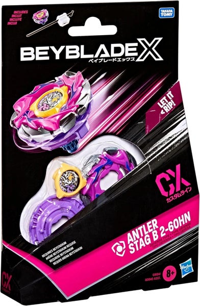2025 Beyblade X Starter Pack: CX Antler Stag B 2-60HN Carousel 1