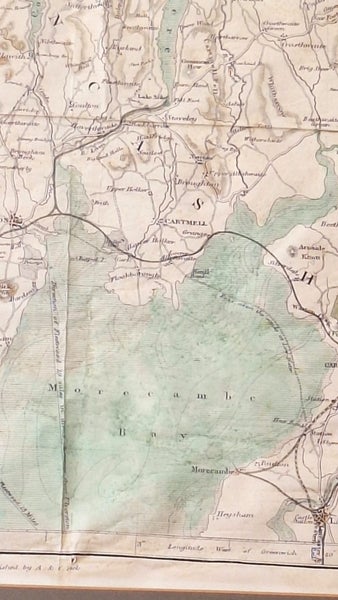 +++ VINTAGE " W. HUGHES " MAP +++ Carousel 2