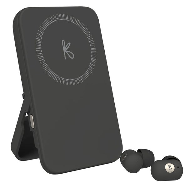 Kreafunk Tocharge Go Powerbank + Earbuds - Black Carousel 1