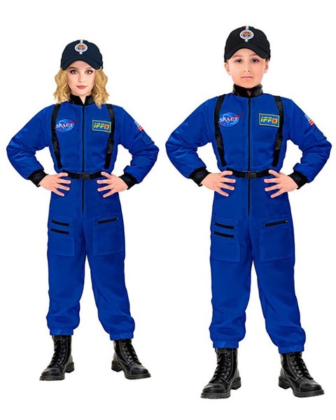Blue Astronaut Kids Costume Carousel 1