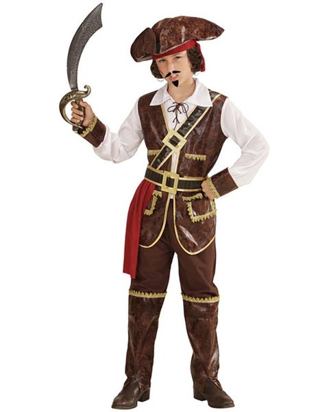 Caribbean Pirate Captain Boys Costume Carousel 2