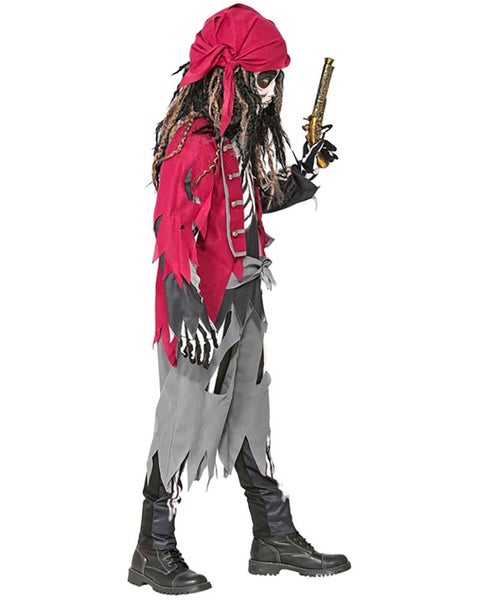 Pirate Skeleton Boys Costume Carousel 4