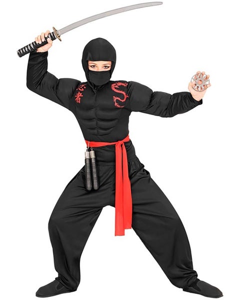 Super Muscle Ninja Boys and Teens Costume Carousel 2