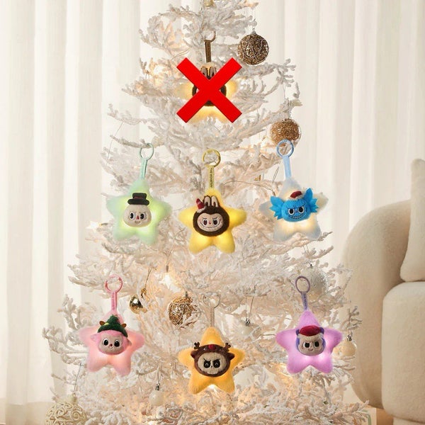 THE MONSTERS Classic Series - Sparkly Plush Pendant Blind Box FULL SET Carousel 5