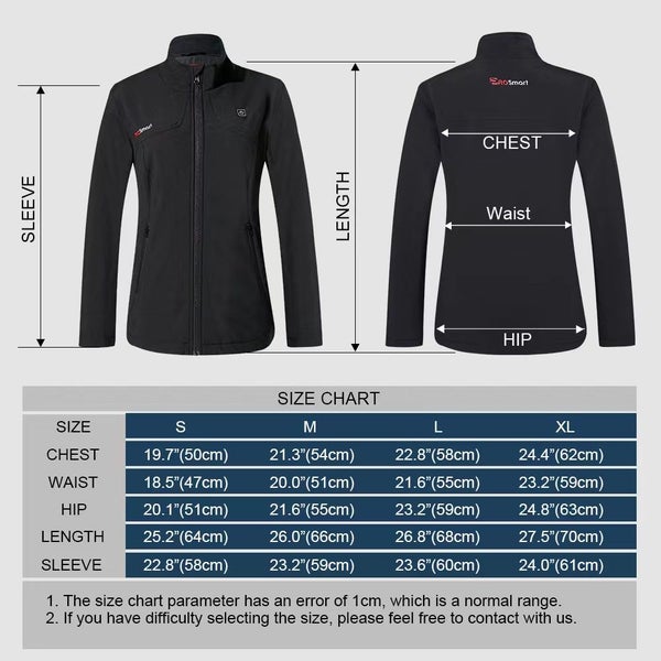 Womens Heated Jacket - XL, with Battery and Charger Carousel 2
