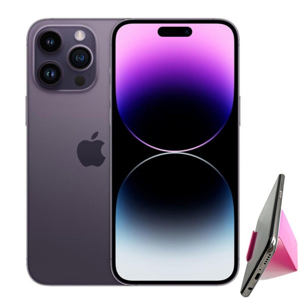 Apple iPhone 14 Pro Max 256GB SIM+eSIM Unlocked Purple - 100% Battery - Like New64201467232515110