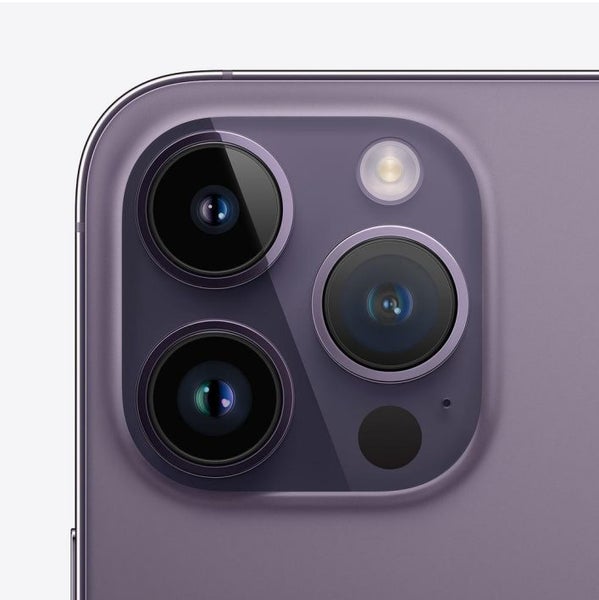 Apple iPhone 14 Pro Max 256GB SIM+eSIM Unlocked Purple - 100% Battery - Like New64201467232515114