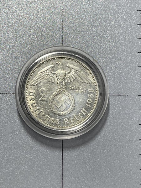 Germany 1938 J 2 mark silver coin Carousel 1
