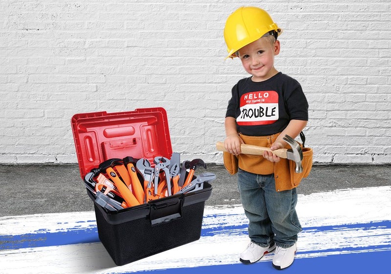 68pcs Kids Tool Construction Building Repair Toys Carousel 2