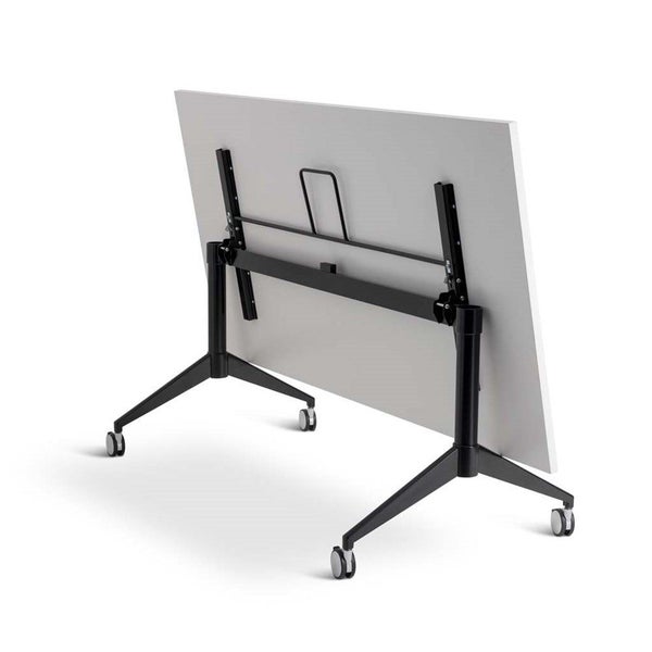 Gravitate 1800mm x 900mm Flip Table - Black Woodgrain Carousel 2