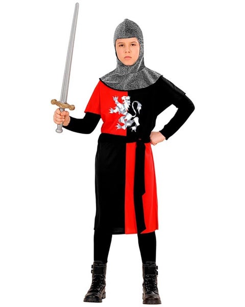 Red Medieval Warrior Boys Costume Carousel 1