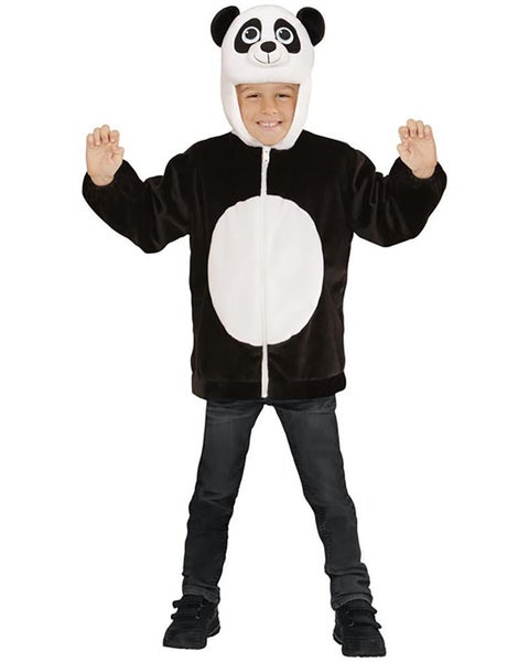 Panda Plush Kids Hoodie Carousel 1