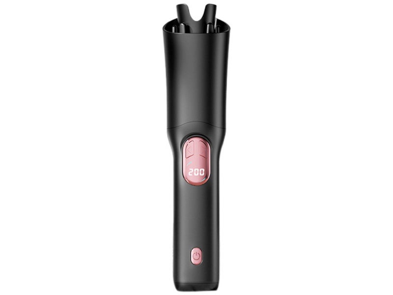 2-Way Rotation Automatic Curling Iron with 3 Temperatures Curling Iron Black Carousel 1