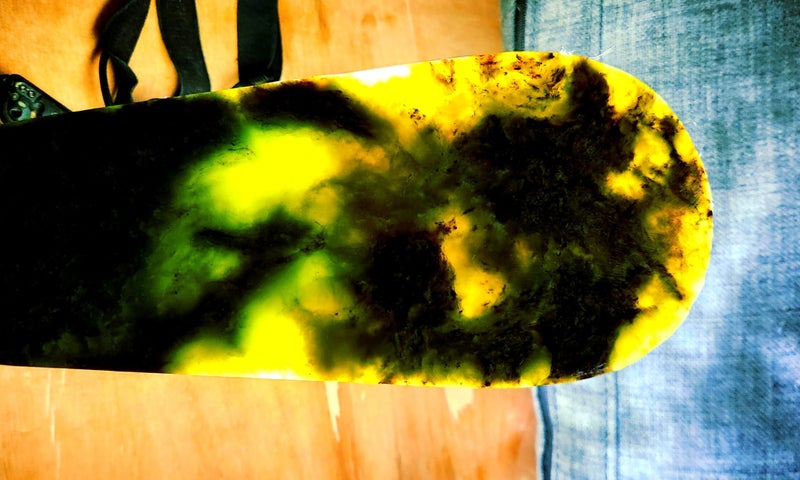 MASSIVE 42cm NZ Pounamu / Greenstone Mere / Patu Carousel 2