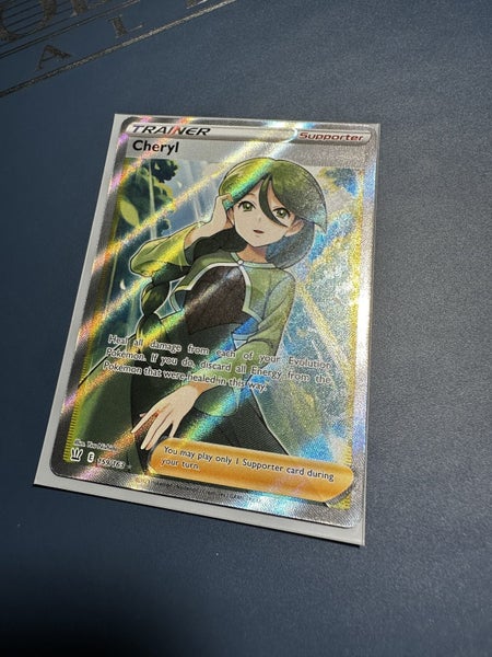 Pokemon Cheryl 159/163 Full Art Trainer Pokemon Carousel 1