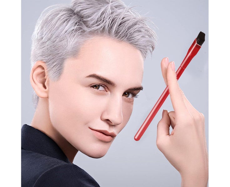2pcs Eyebrow Brush Multi Function Eyebrow Brush Three-dimensional Concealer M Carousel 5