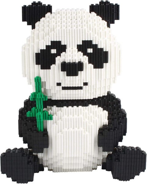 Larcele Panda Micro Building Blocks Animal Mini Construction Toy Bricks 3689 Carousel 1