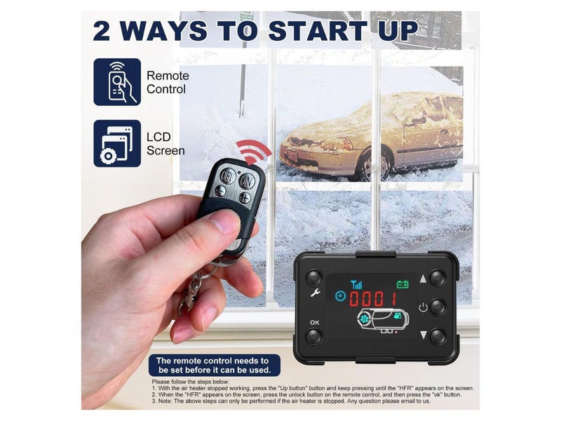 Diesel Air Heater 8KW Single Hole Carousel 5