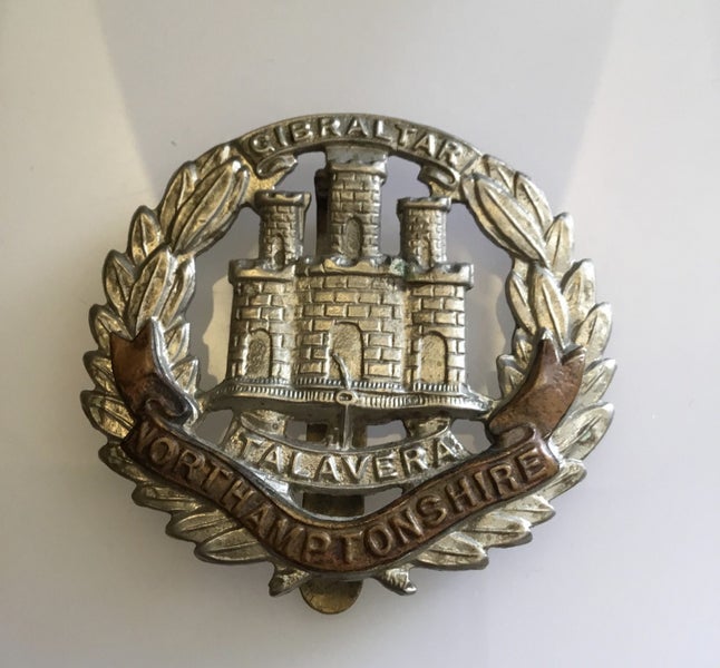 Northamptonshire Regiment Cap Badge Carousel 1
