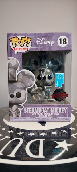 Pop Vinyl #18 - Steamboat Mickey - Art Series Carousel 1