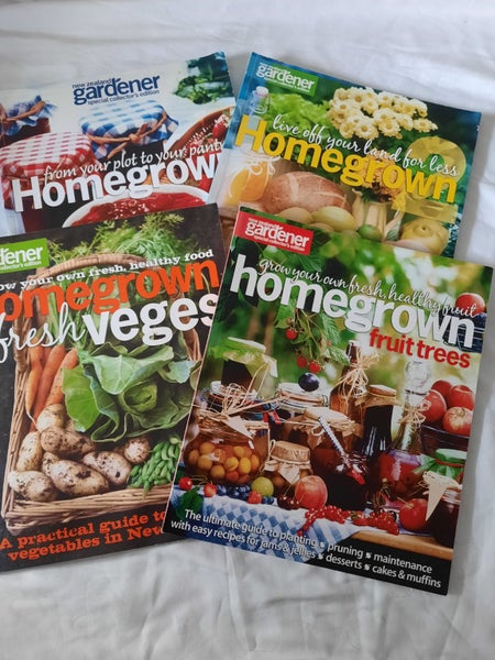 HOMEGROWN MAGAZINES x 4 Carousel 1