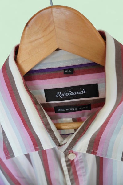 Rembrandt - Mens Long Sleeve Button Shirt Carousel 2