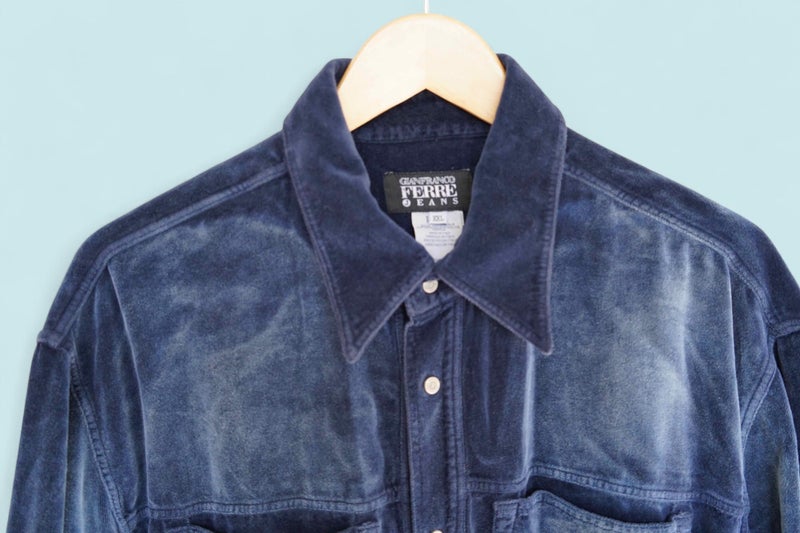 Gianfranco Ferre Jeans - Velvet Shirt63616997543427113