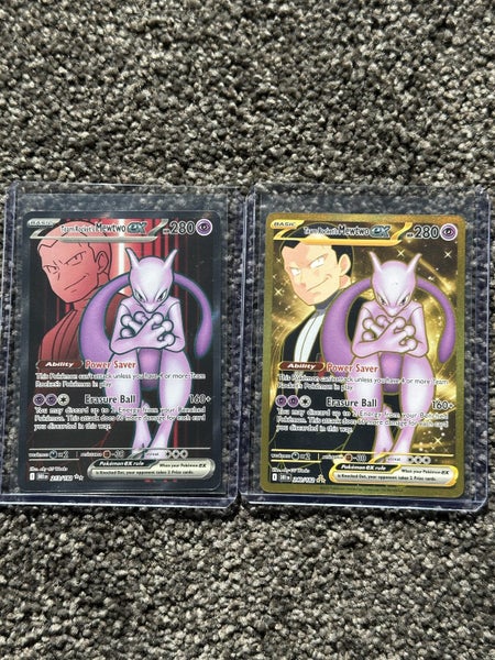 Team Rockets Mewtwo EX Hyper + Ultra Rare Carousel 1