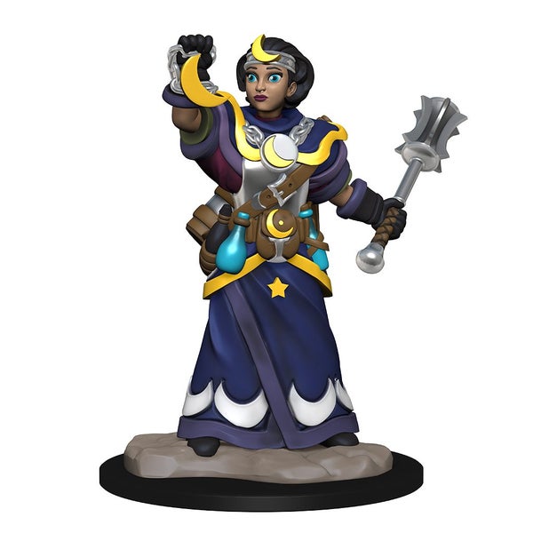 WizKids Wardlings RPG Figures Girl Cleric & Winged Cat64221565439874110