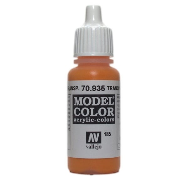 Vallejo Model Colour - Transparent Orange 17 ml Old Formulation64309499739651110