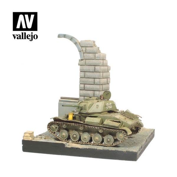 Vallejo - Scenics Bases 1/35 -German Ruined Building64453798390017110
