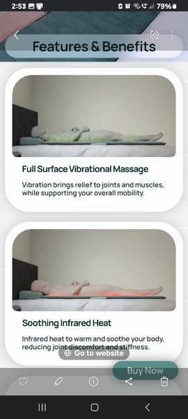 Massage Bed EZWell Carousel 7