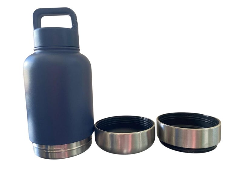 Final Clearance Sale 2-in-1 Portable Stainless Steel Pet Water Bottle and Feeder Carousel 1