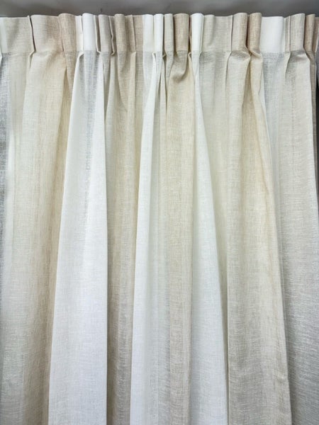Brand new single pleats curtain Carousel 1