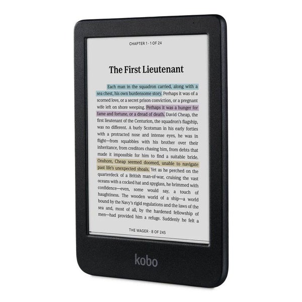 Kobo Clara Colour e-Book Reader (6'', 16GB, N367-KU) - Black Carousel 2