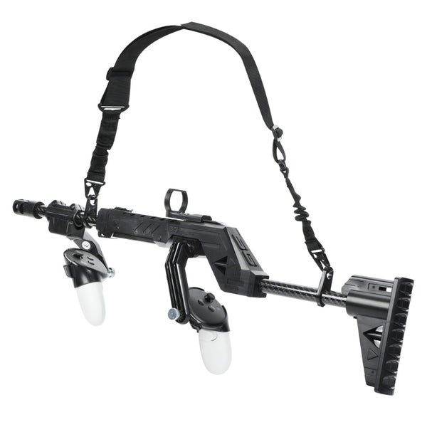 Meta Quest 3S/3 VR Rifle Stock Controller Attachment - Alloy Machine Gun Stoc... Carousel 1