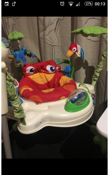 Fisher Price rainforest jumperoo Carousel 2
