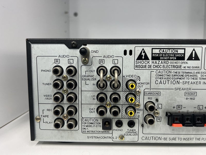 Sansui A-E770 Digital Integrated Stereo Amplifier Carousel 7