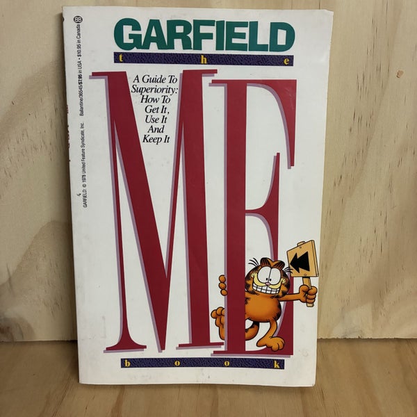 Garfield The Me Book 1st Edition Jim Davis (B02-2) Carousel 1