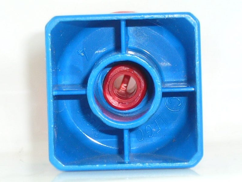 ®™DUPLO - Figure, Male on Blue Base, Red Hair, Cheek Freckles ~Retired 1990~ Carousel 2
