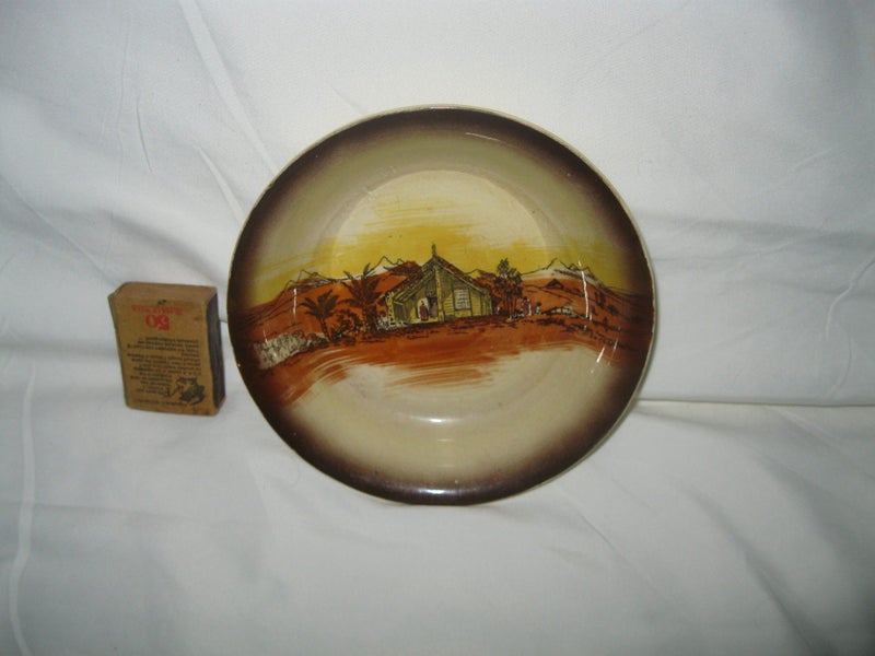 Royal Staffordshire Pottery Homeland series Maori pa Carousel 2