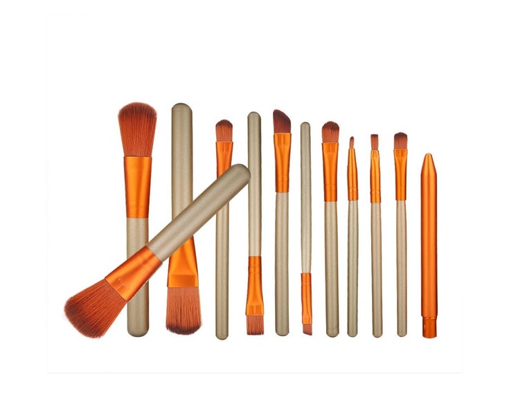 12Pcs Multifunctional Makeup Brush Kit Foundation Eyeshadow Cosmetic Tool Carousel 1