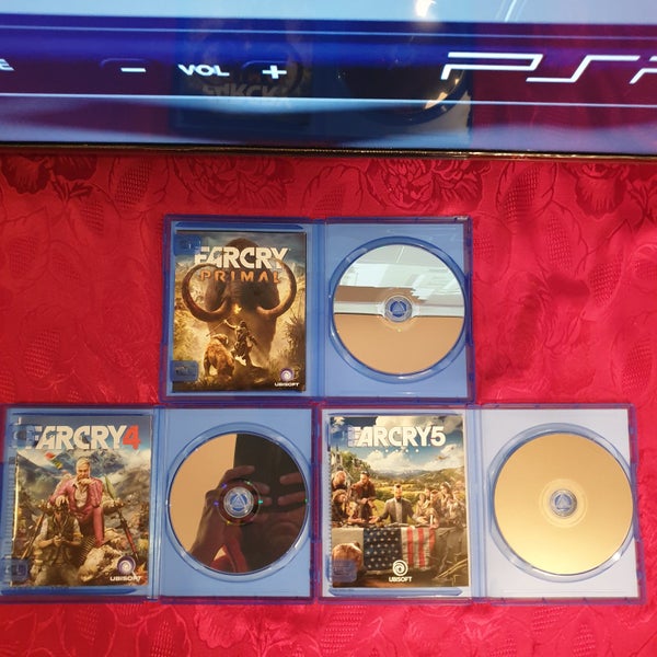 Far Cry Trilogy Bundle (PS4: Far Cry 4, Primal & Far Cry 5- Excellent Condition Carousel 5